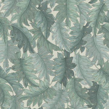 Fototapet, Swirling Fern, Teal, Rebel Walls - Img 2
