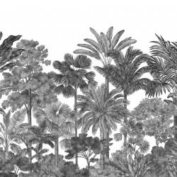 Fototapet, Tropical Bellewood, Graphite, Rebel Walls - Img 5