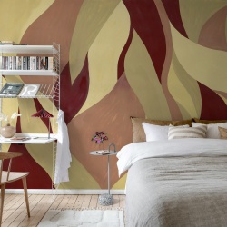 Fototapet, Velvet Flames, Pink, Rebel Walls - Img 3