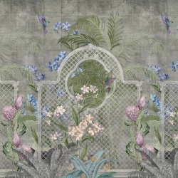 Fototapet Verdant mosaic (nature), VLAdiLA - Img 3