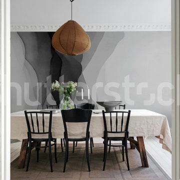 Fototapet, Vertical Gradient, Gray, Rebel Walls - Img 3