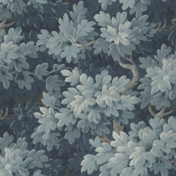 Fototapet, Vintage Foliage, Dark Blue, Rebel Walls - Img 2