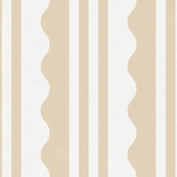 Fototapet, Wavy Stripe, Beige, Rebel Walls - Img 2