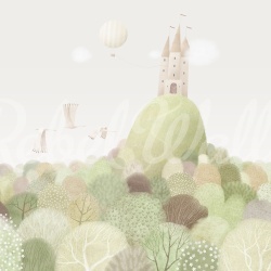 Fototapet, Whimsy Castle, Summer, Rebel Walls - Img 2