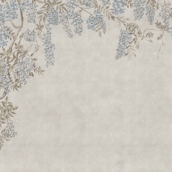 Fototapet, Wisteria Garden, Light Blue, Rebel Walls - Img 2