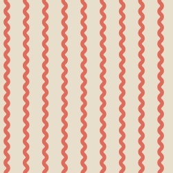 Fototapet, Wobbly Stripe, Red, Rebel Walls - Img 2