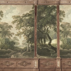 Fototapet, Woodland Panels, Green, Rebel Walls - Img 2