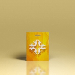Ornament din poliuretan A704 - 6.8x2.6x1.2 cm
