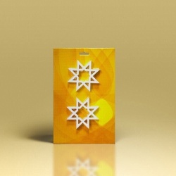Ornament din poliuretan A713 - 11.5x11.5x1.2 cm