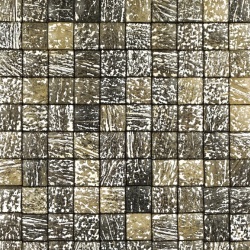 Panou decorativ 3D, Coconut, Honai Whitte Patina, 6 placi 42x42cm, 1.05 mp - Img 4