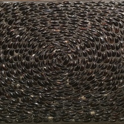 Panou decorativ 3D, Scoici, Dutch Dyke Black, 100x100 cm - Img 5
