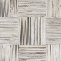Panou decorativ 3D, Tec, Nipa Hut White Wash, 6 placi 42x42cm, 1.05 mp - Img 8