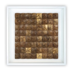 Panou decorativ lemn, Coconut, Barobadur Grand Canyon White
