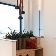 Panou riflaj decorativ 3D Asti, Oak Gold, 12.2x1.2x270 cm - Img 9