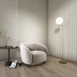 Panou riflaj decorativ 3D Onda, Alb, 12x1.3x270 cm - Img 7