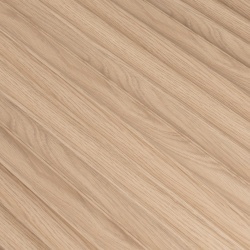 Panou riflaj decorativ 3D Onda, Stejar Natural, 11.2x1.3x270 cm