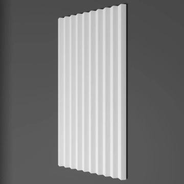 Panou riflaj decorativ 3D, PN881 - 25x1.9x280 cm - Img 4