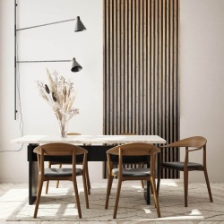 Panou riflaj decorativ 3D Vasco, Oak Craft, 11.7x2.1x270 cm - Img 2