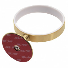 Perie WC Rea 322222B design rotund finisaj auriu lucios - Img 5