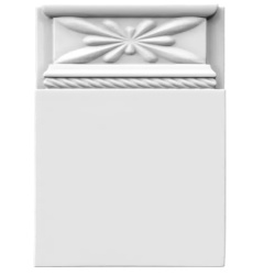 Piesa decorativa din poliuretan D402 - 2310.99x2.8 cm - Img 2