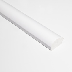 Profil dreapta pentru riflaj decorativ 3D Luna, Alb, 2.5x1.6x270 cm