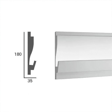 Profil scafa LED KD405 - 18x3.5x115 cm - Img 2