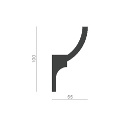 Profil scafa LED KF712 - 10x5.5x200 cm - Img 2