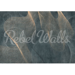 Tapet Affluence, Sapphire, Rebel Walls - Img 2