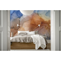 Tapet Colors in Harmony, Coral, Rebel Walls - Img 1