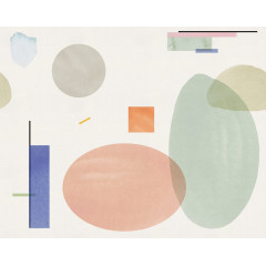 Tapet Geometry, Pastel, Rebel Walls - Img 2