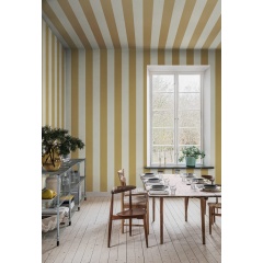 Tapet Happy Stripes, Mustard, Rebel Walls - Img 3