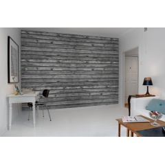 Tapet Horizontal Boards, Black, Rebel Walls - Img 5