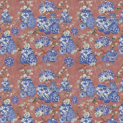 Tapet Hydrangea and Ginger Tea Party Pink, VLAdiLA - Img 2