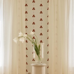 Tapet lavabil, Gotain Sweet Pea Burgundy 5686, 5.3mp / rola