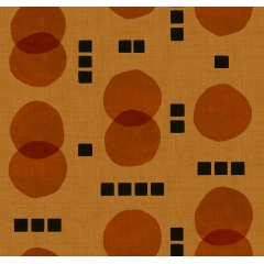 Tapet lavabil Rebel Dots, Orange, TresTintas 5mp / rola - Img 2