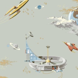 Tapet lavabil, Space Adventure 8154, 5.3mp / rola - Img 2