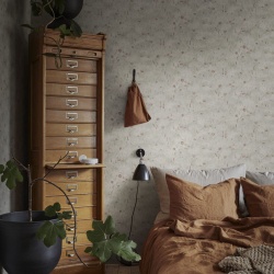 Tapet lavabil, Tove Misty Blue, Sandberg, 5.3mp / rola