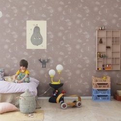 Tapet Planetarium, Pink, Rebel Walls - Img 1