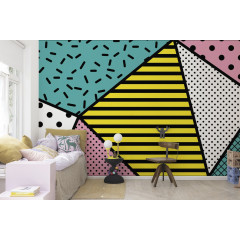 Tapet Retro Vibes, Rebel Walls - Img 1