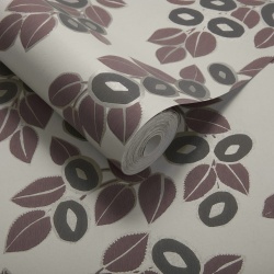 Tapet, Rosetta, Rose Pink Luxury Leaf, 1838 Wallcoverings, 5.3mp / rola - Img 2