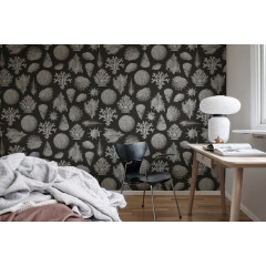 Tapet Seashells, Graphite, Rebel Walls - Img 1
