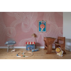 Tapet Stripes Repeatable, Pink, Rebel Walls - Img 3