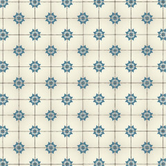 Tapet Vintage Tiles Pattern, VLAdiLA - Img 2