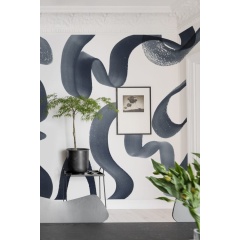 Tapet Waves, Ink, Rebel Walls - Img 3
