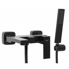 Baterie pentru cada cu set de dus Rea Fenix negru mat - Img 1