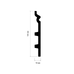 Brau poliuretan CR945 - 14x1.8x200 cm - Img 2