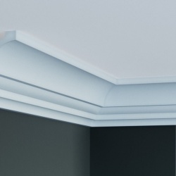 Cornisa poliuretan flexibil P823F - 10x10x200 cm - Img 3