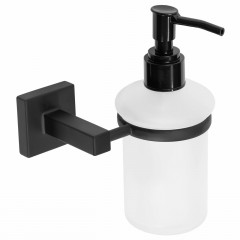 Dozator sapun lichid Rea 322197 finisaj alb - negru - Img 1
