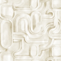 Fototapet, Abstract Path, Beige, Rebel Walls - Img 2