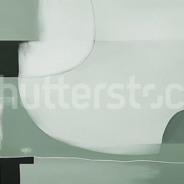 Fototapet, Abstract Shapes, Green, Rebel Walls - Img 2